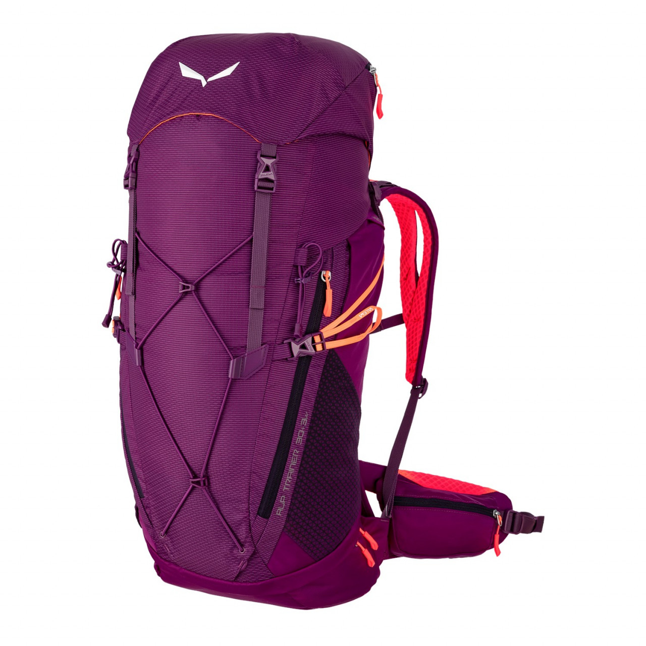 Salewa Women's Alp Trainer 30+3L Backpacks Red/Dark Purple OHS-749126